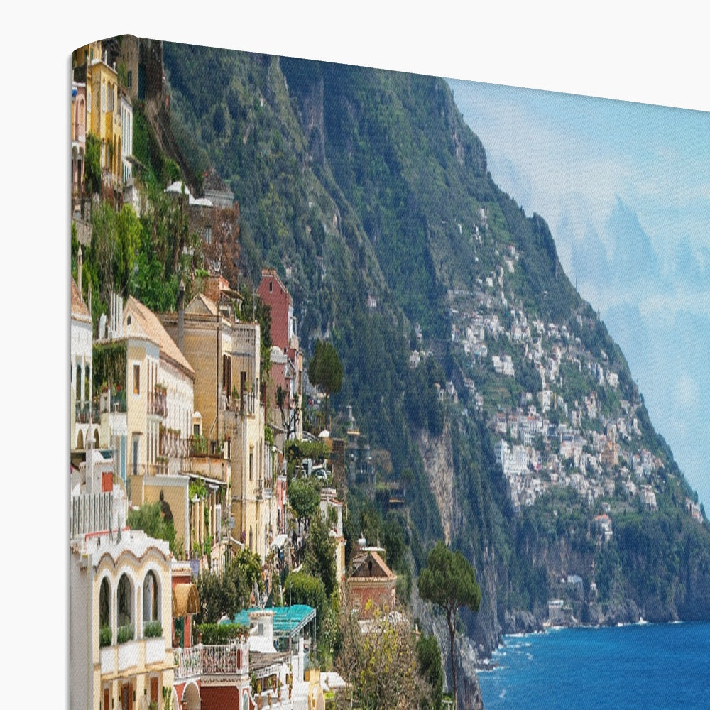 Positano Church Canvas