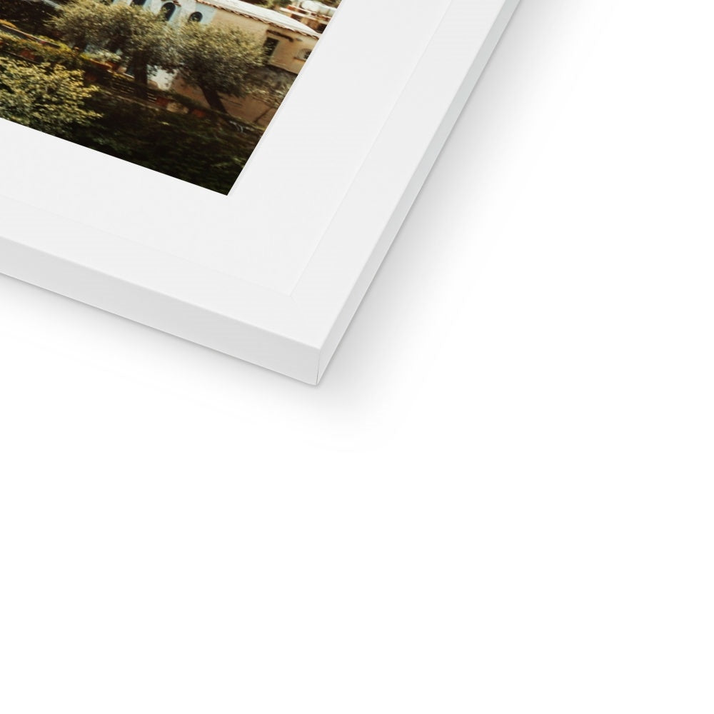 Positano Sky Framed & Mounted Print