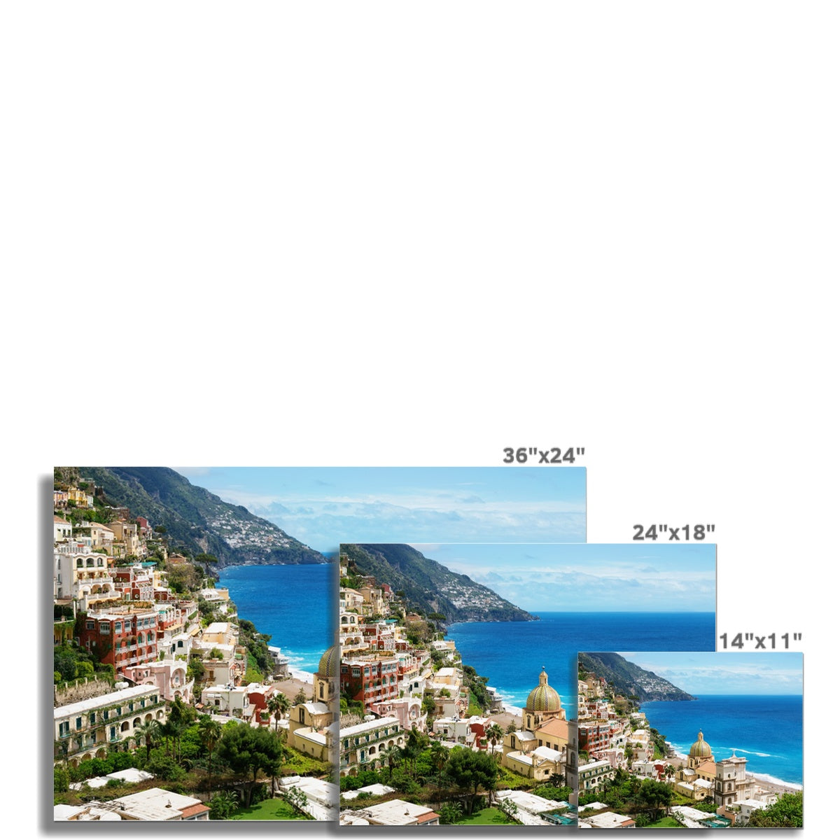 Positano Church Fine Art Print