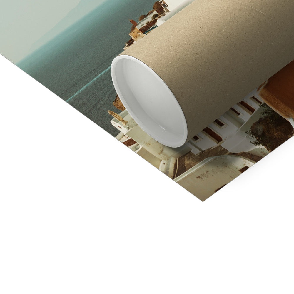 Santorini Architecture Fine Art Print