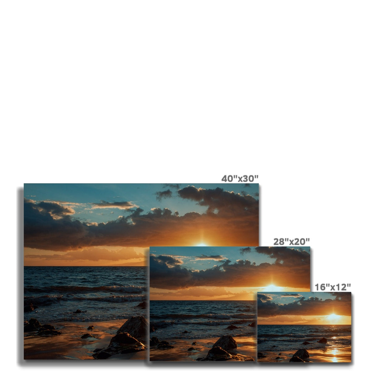 Maui Sunset Canvas
