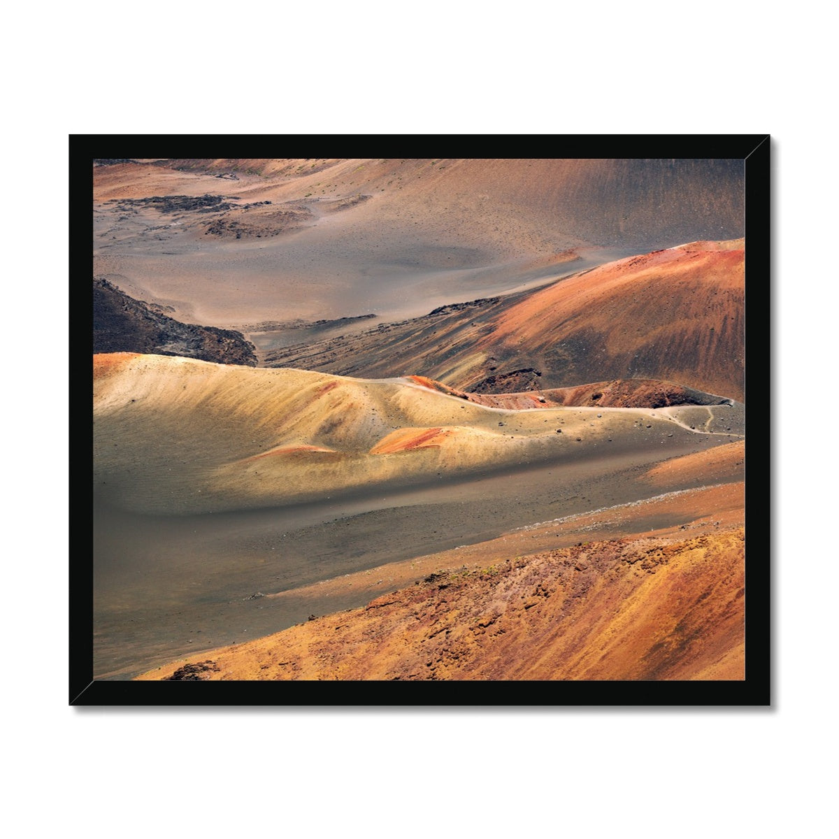 Haleakala Colours Framed Print