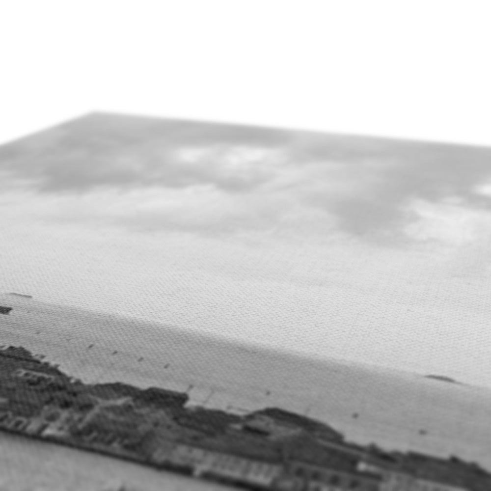 Venice Views B&W Canvas