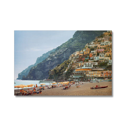 Positano Beach Canvas