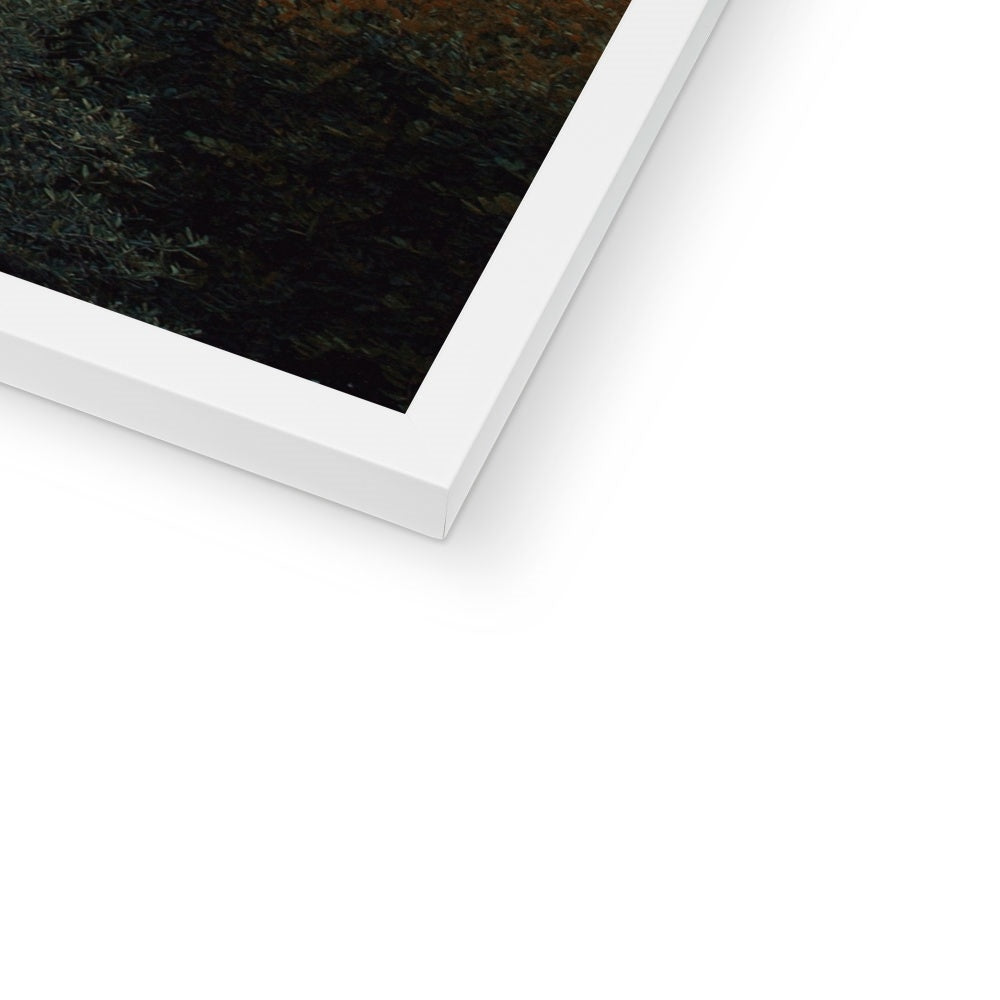 Positano Dusk Framed Print