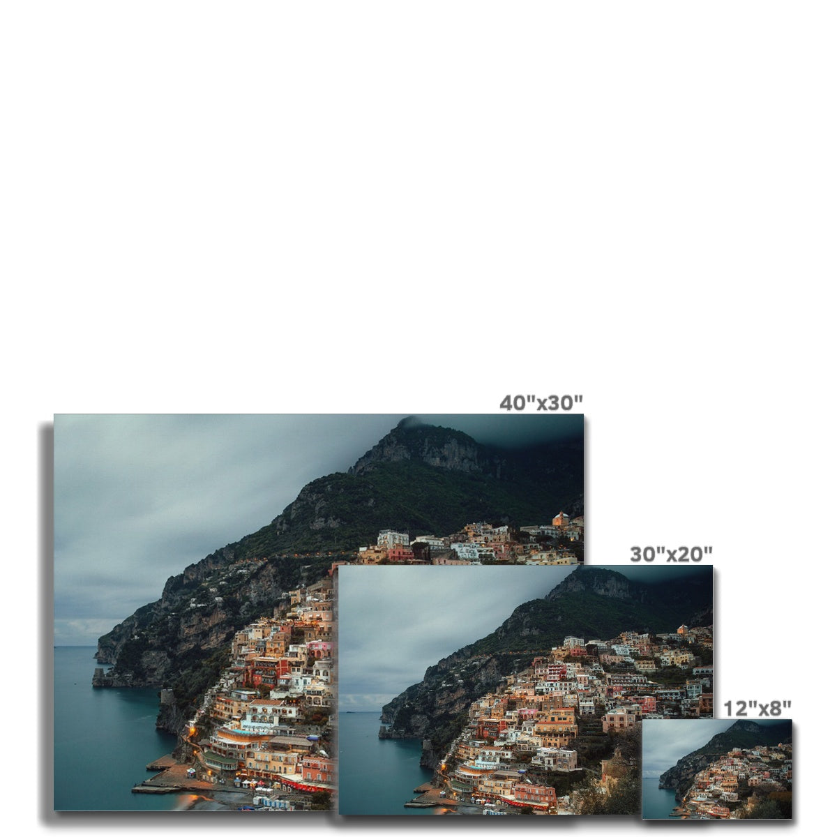Positano Dusk Canvas