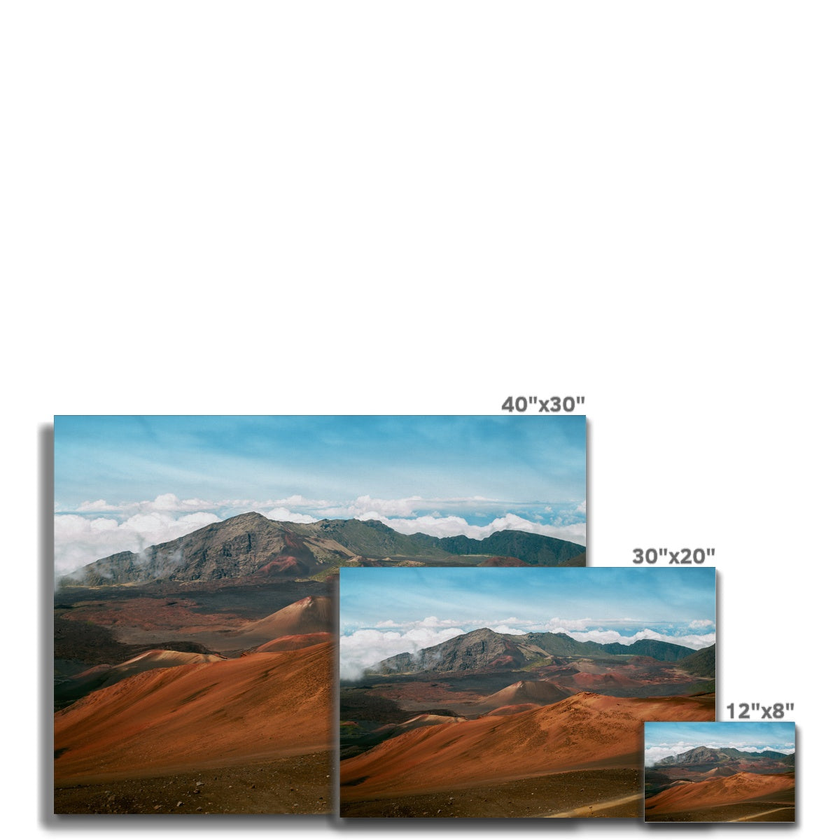 Haleakala Mountains Canvas