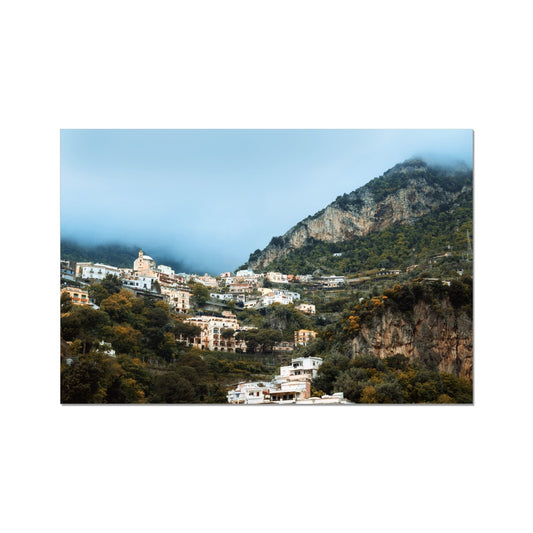 Positano Clouds Fine Art Print