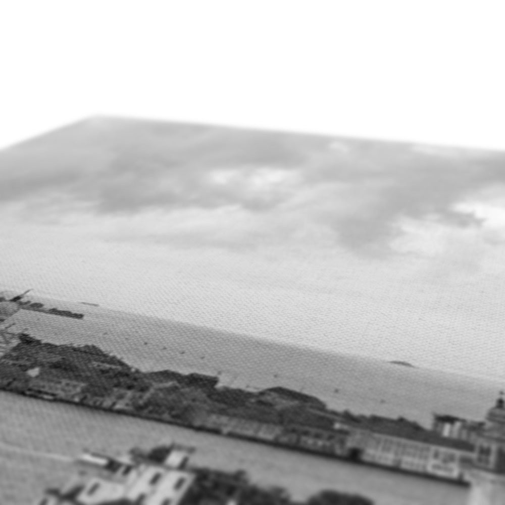 Venice Views B&W Canvas