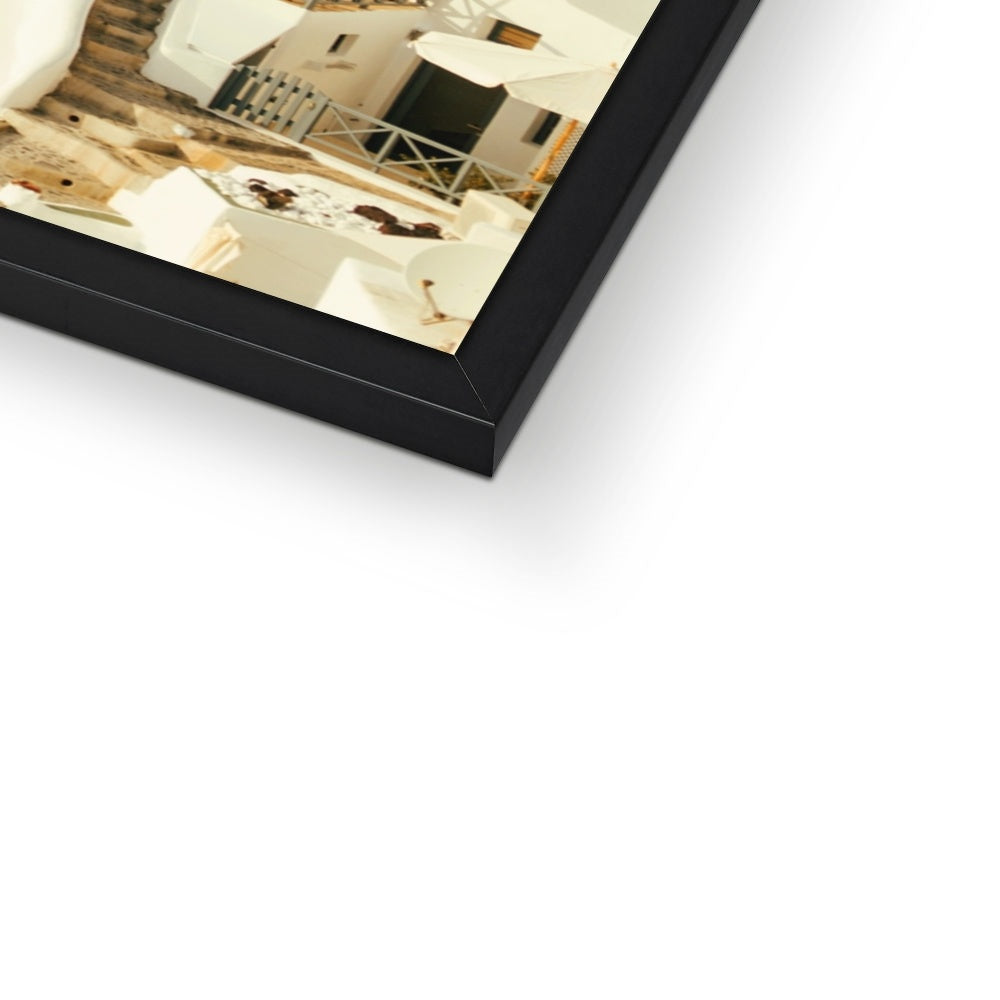 Santorini Framed Print