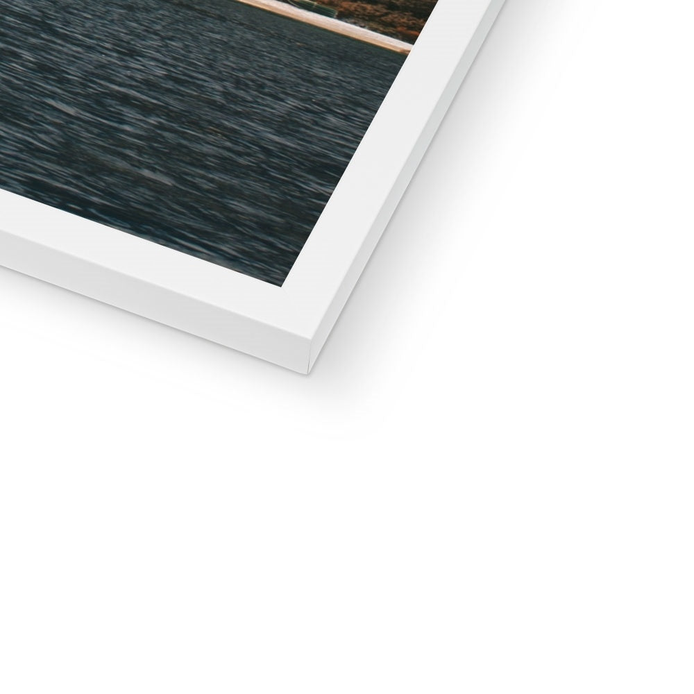 Capri Coast Framed Print