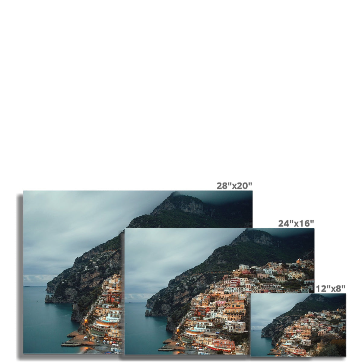 Positano Dusk Fine Art Print