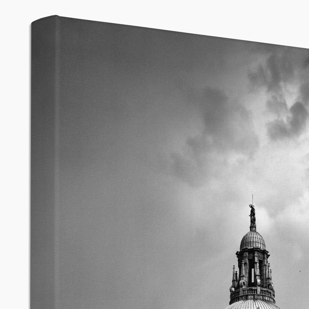 Venice Basilica B&W Canvas