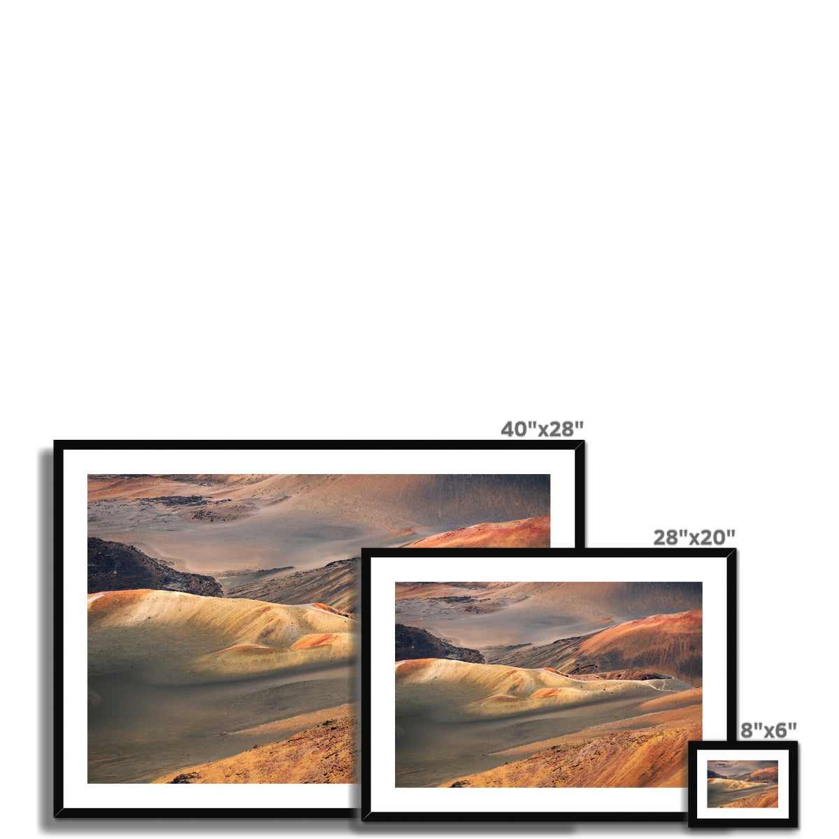 Haleakala Colours Framed & Mounted Print