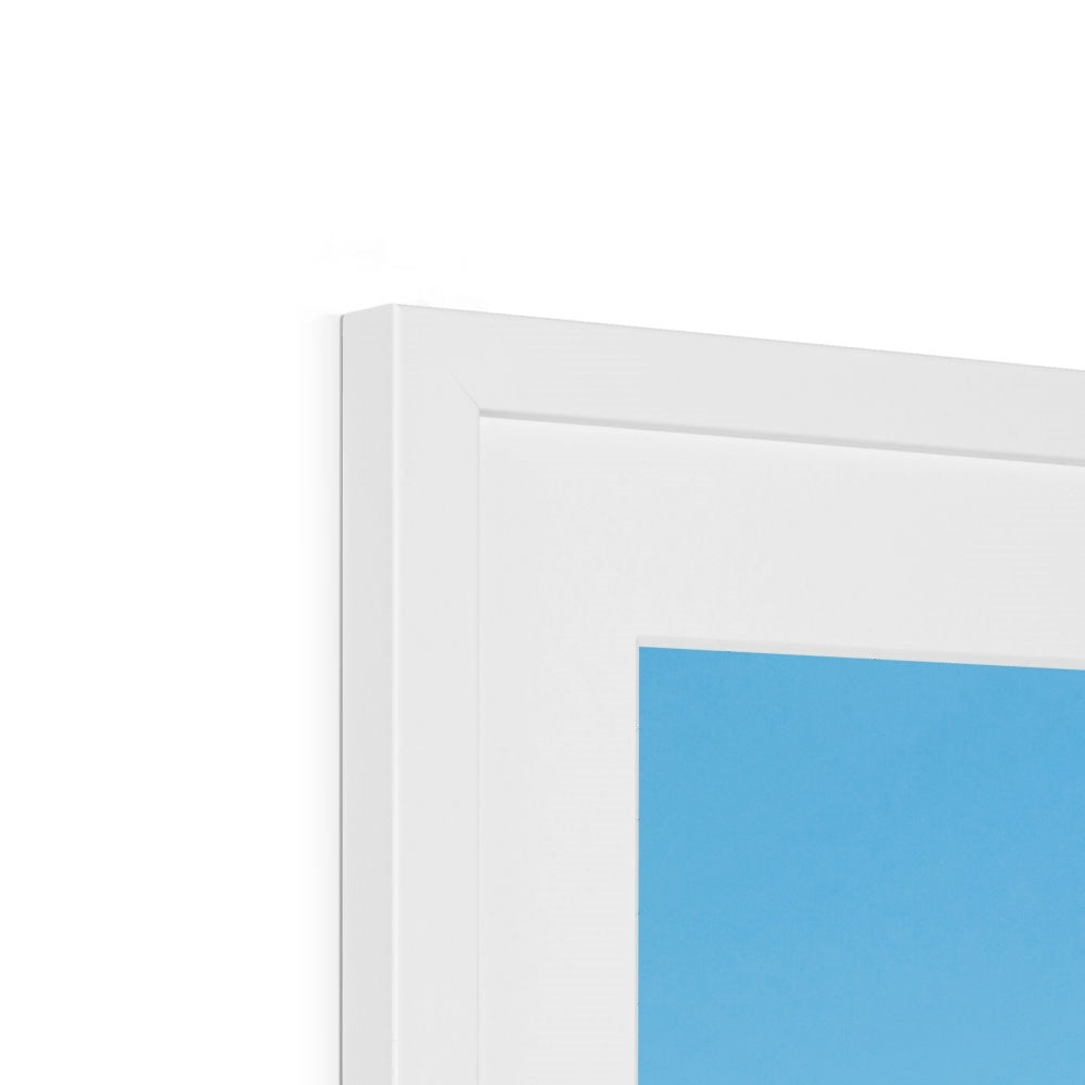 Positano Sky Framed & Mounted Print