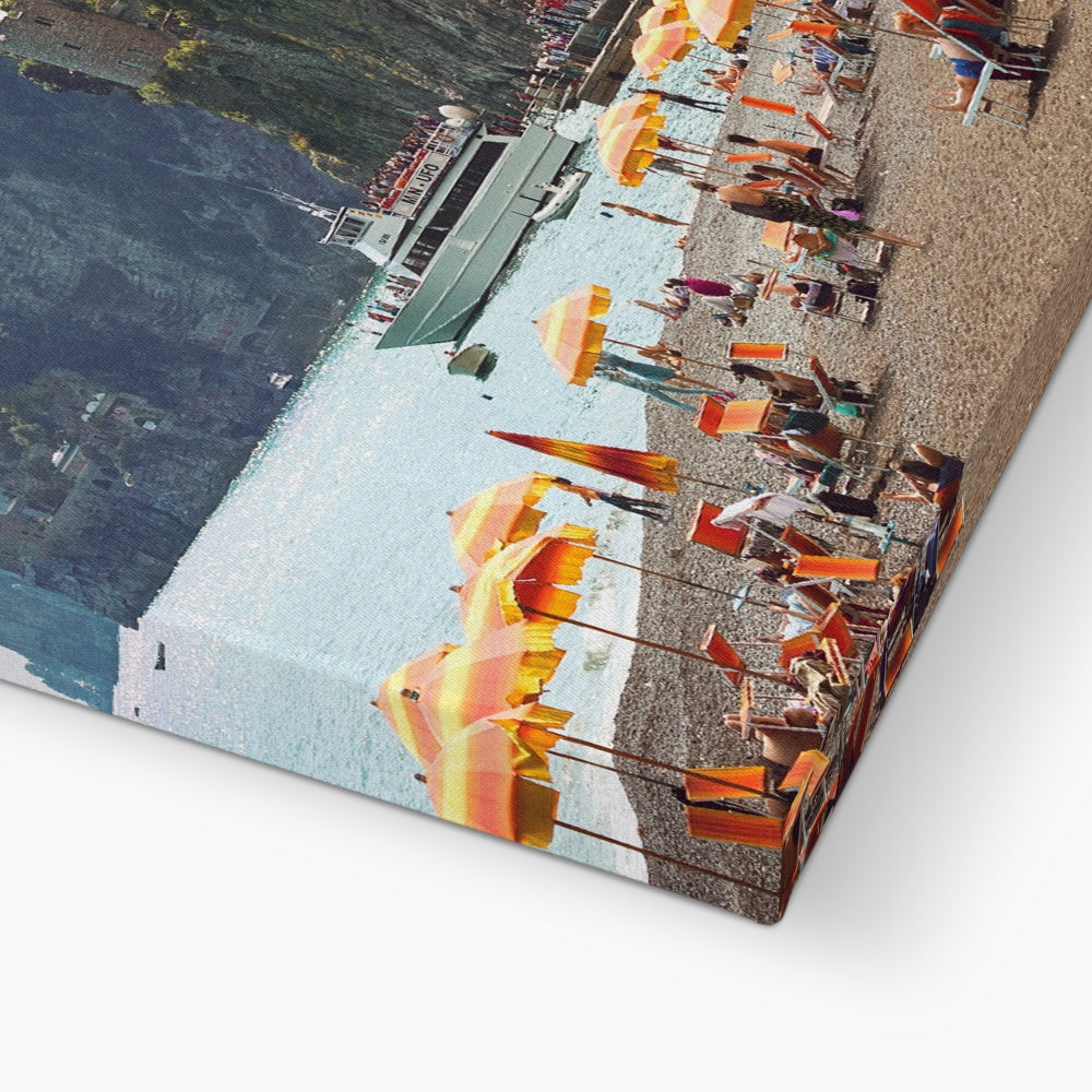 Positano Beach Canvas
