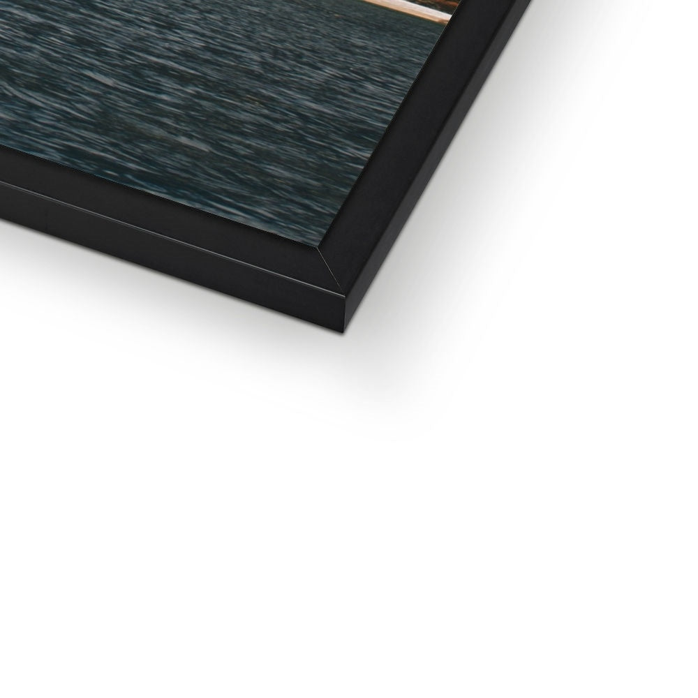 Capri Coast Framed Print