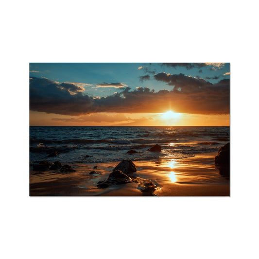 Maui Sunset Fine Art Print