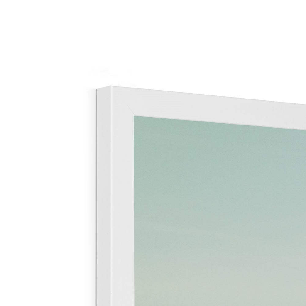 Santorini Architecture Framed Print