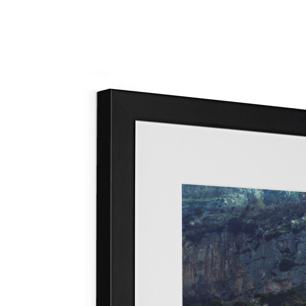 Positano Landscape Framed & Mounted Print