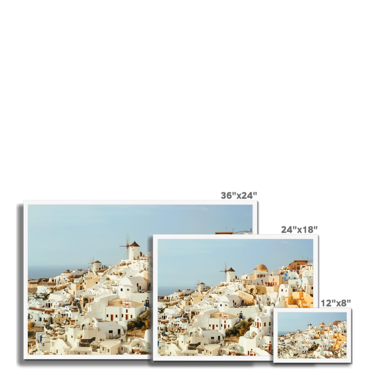 Santorini Framed Print