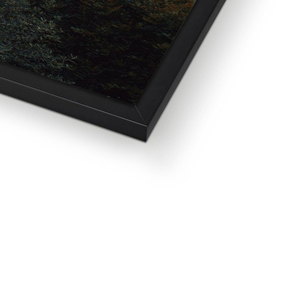 Positano Dusk Framed Print