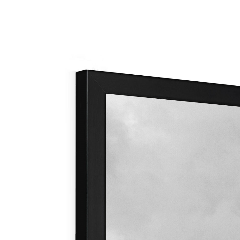 Venice Views B&W Framed Print