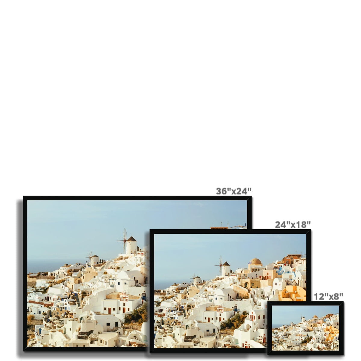 Santorini Framed Print