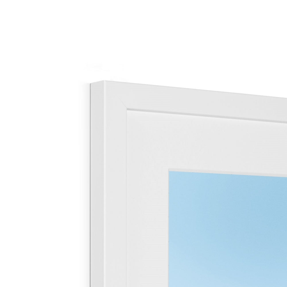 Positano Clouds Framed & Mounted Print