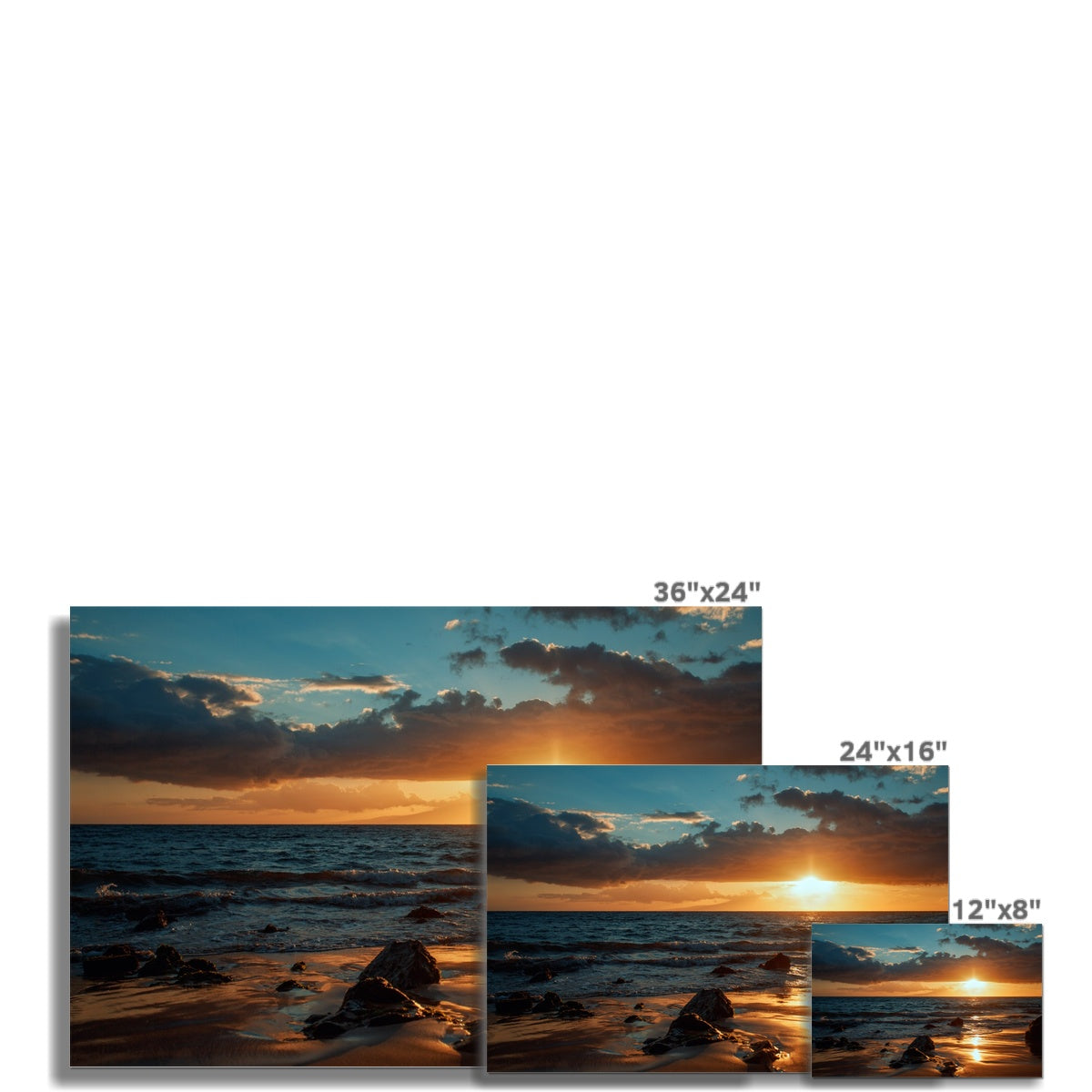 Maui Sunset Fine Art Print