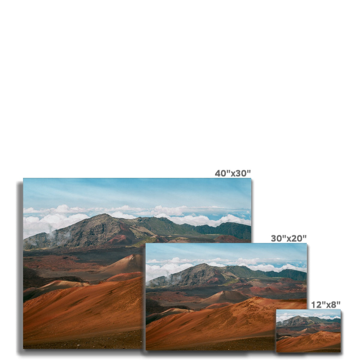 Haleakala Mountains Canvas
