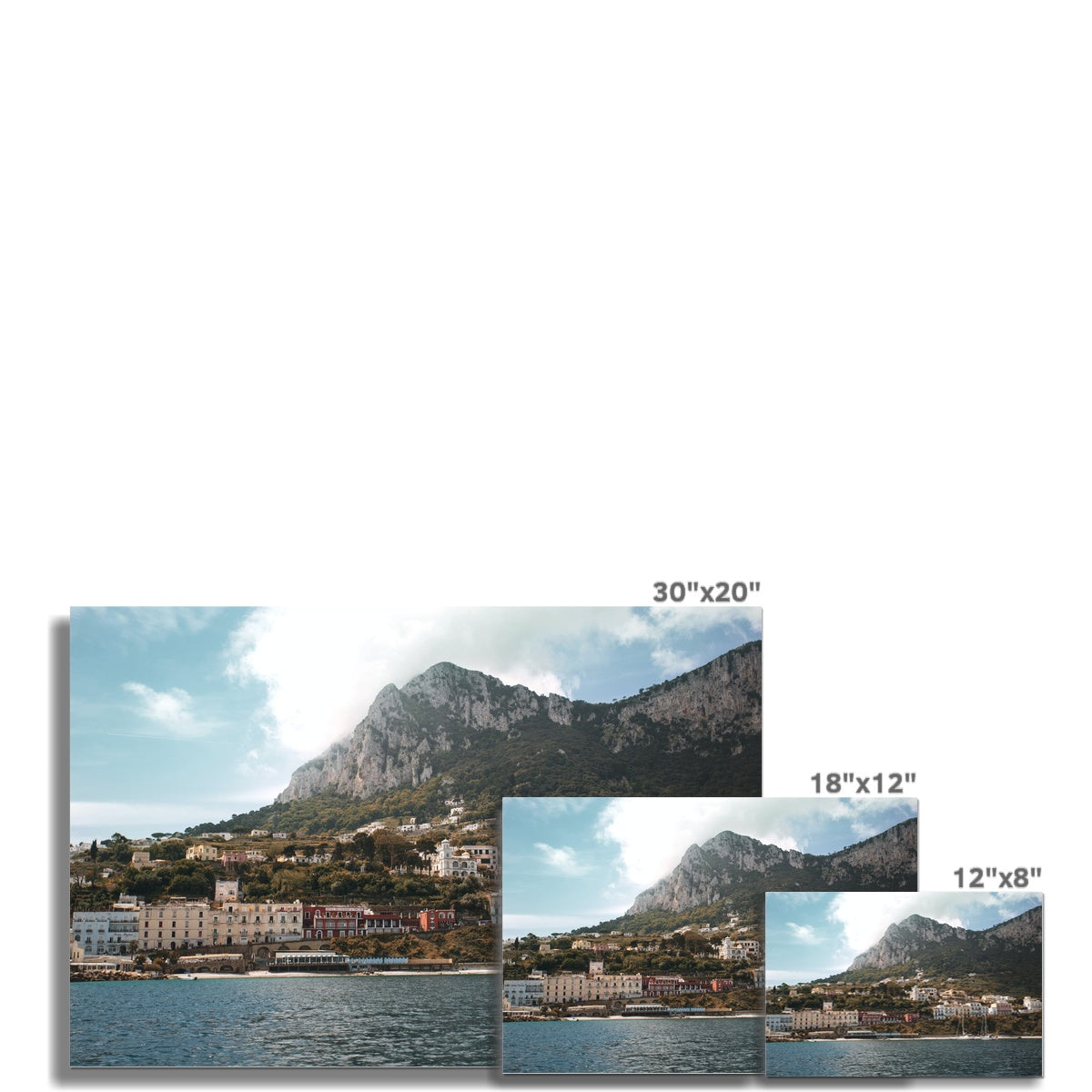 Capri Coast Fine Art Print