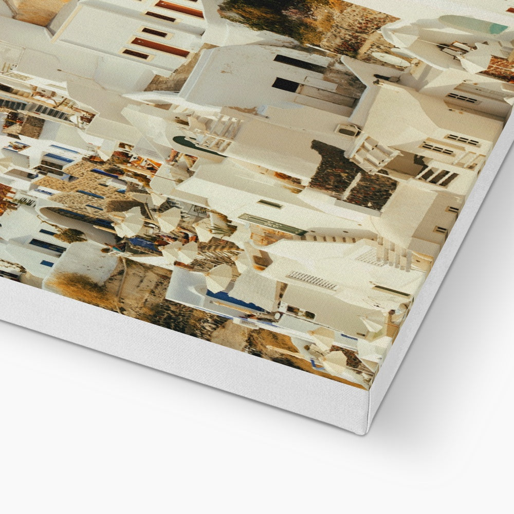 Santorini Canvas