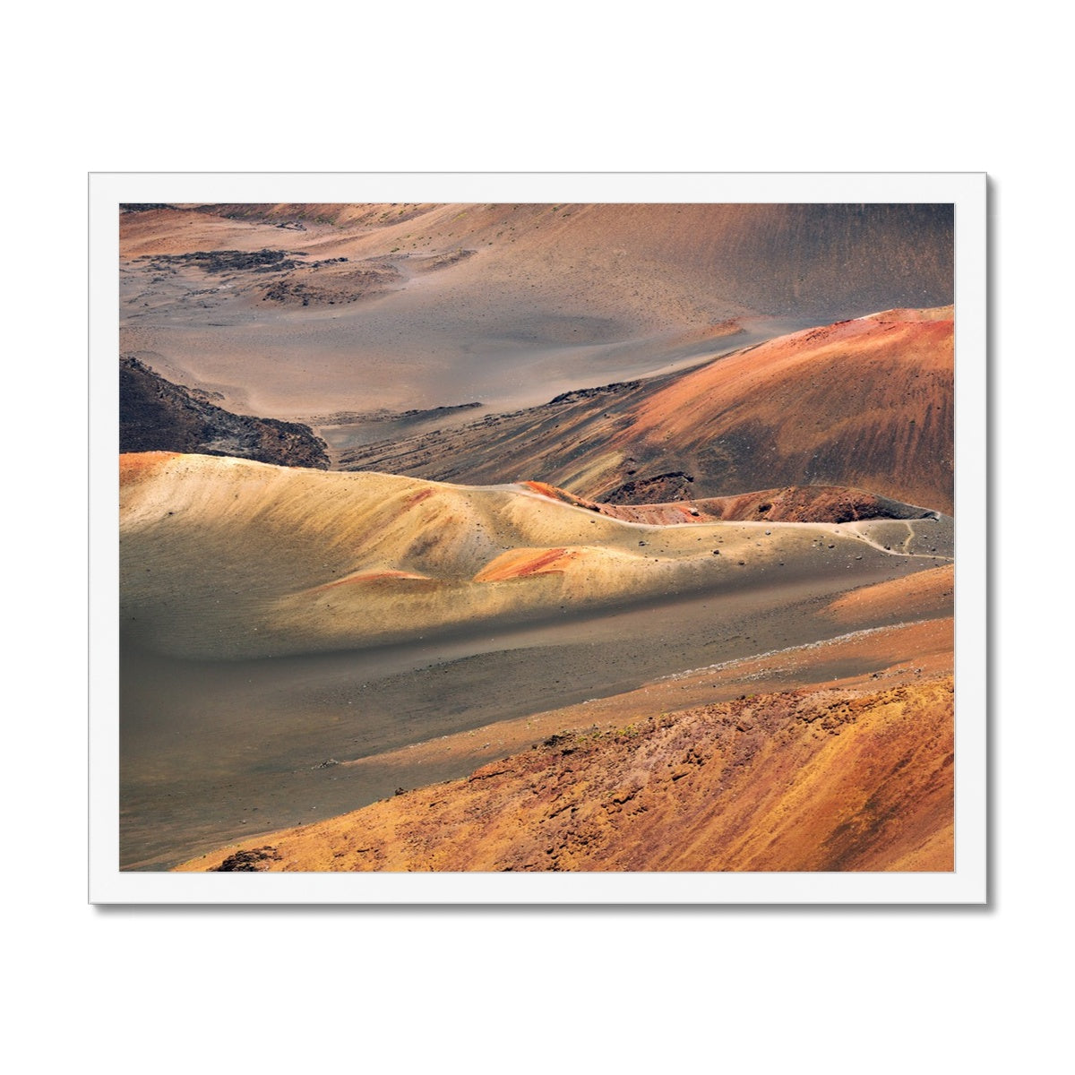 Haleakala Colours Framed Print