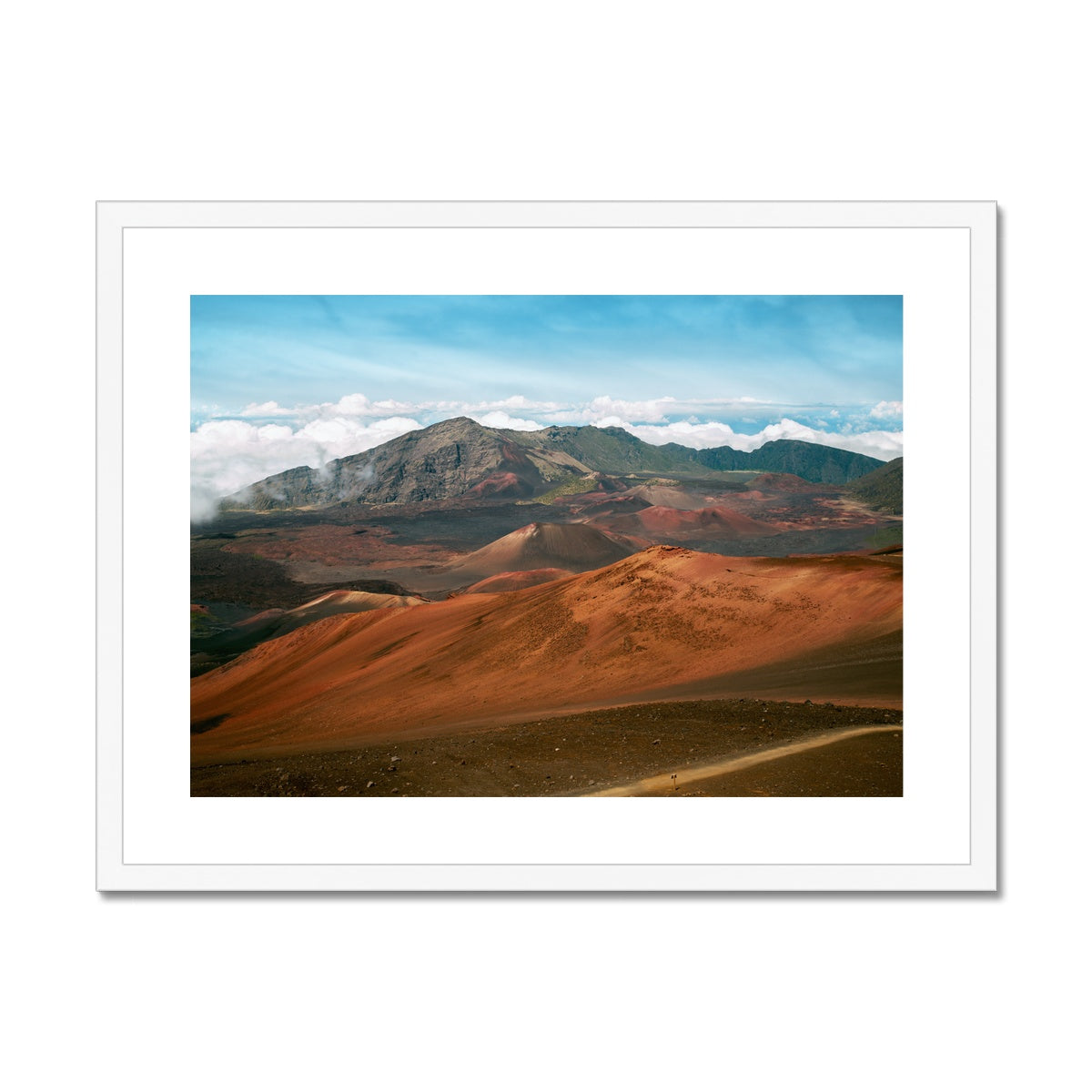 Haleakala Mountains Framed & Mounted Print
