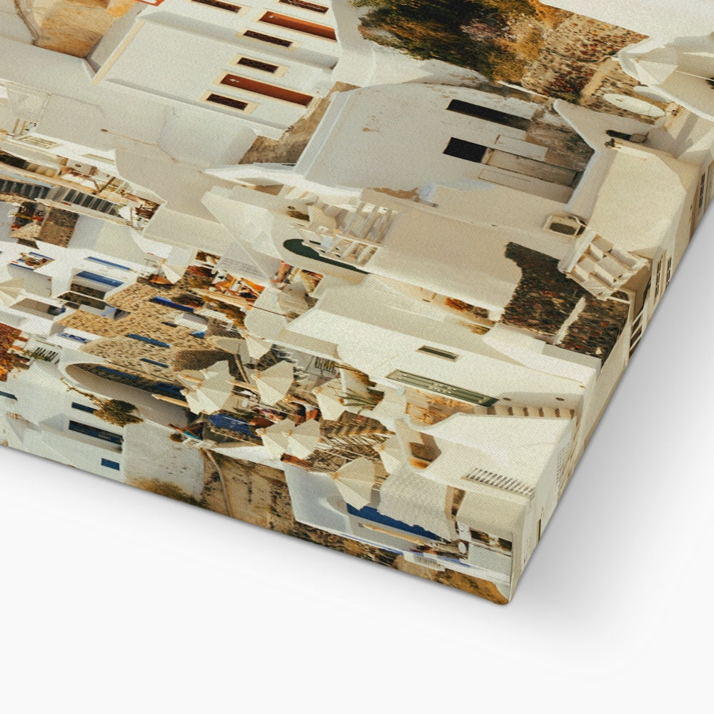 Santorini Canvas