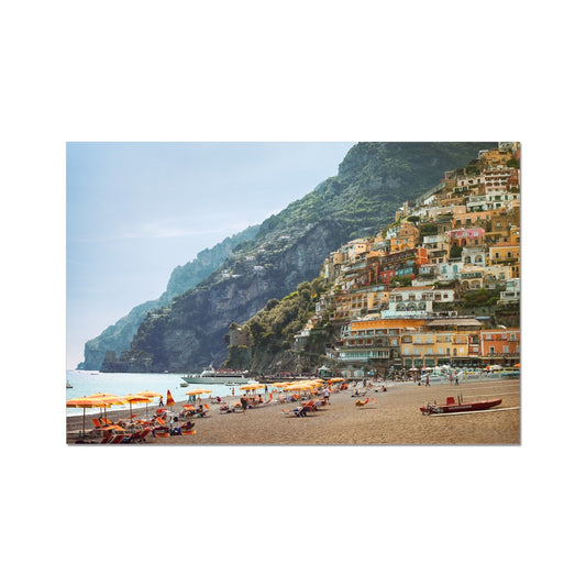 Positano Beach Fine Art Print