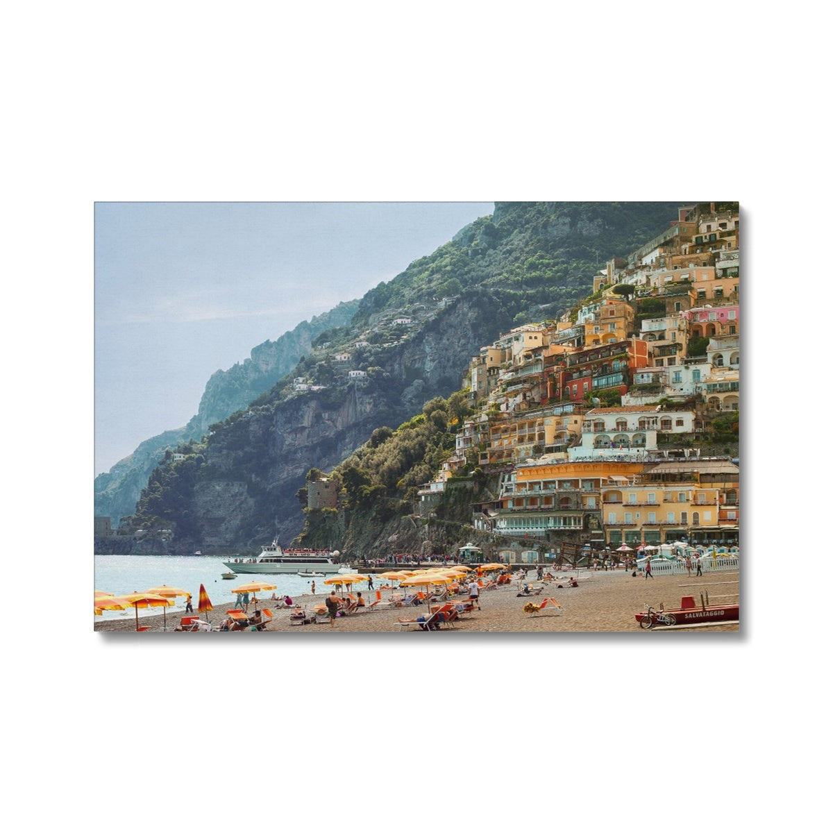 Positano Beach Canvas