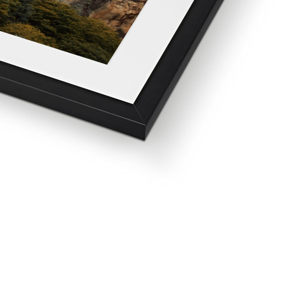 Positano Clouds Framed & Mounted Print