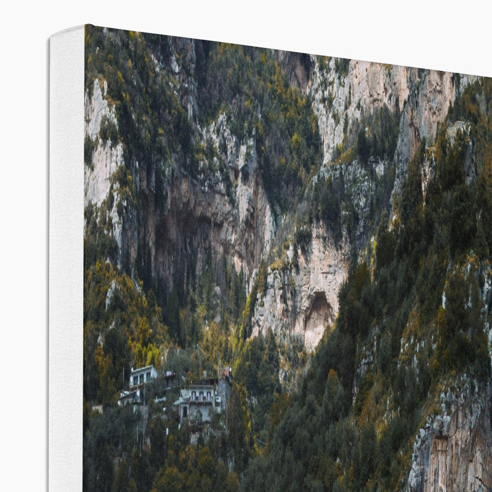 Positano Cliffs Canvas