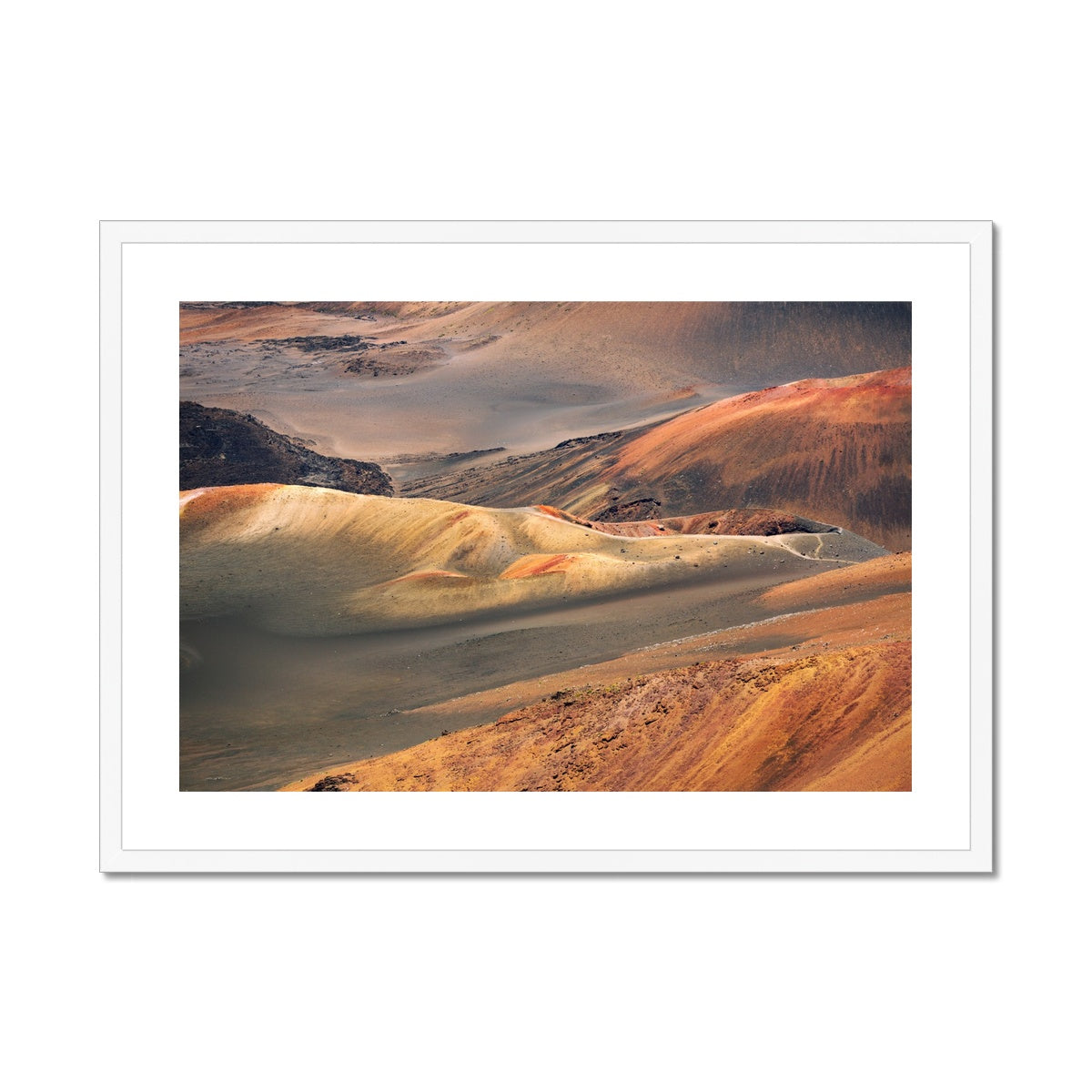 Haleakala Colours Framed & Mounted Print
