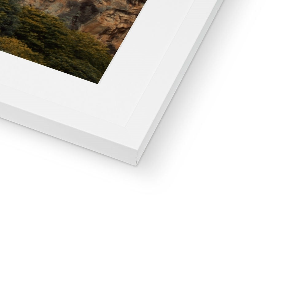 Positano Clouds Framed & Mounted Print