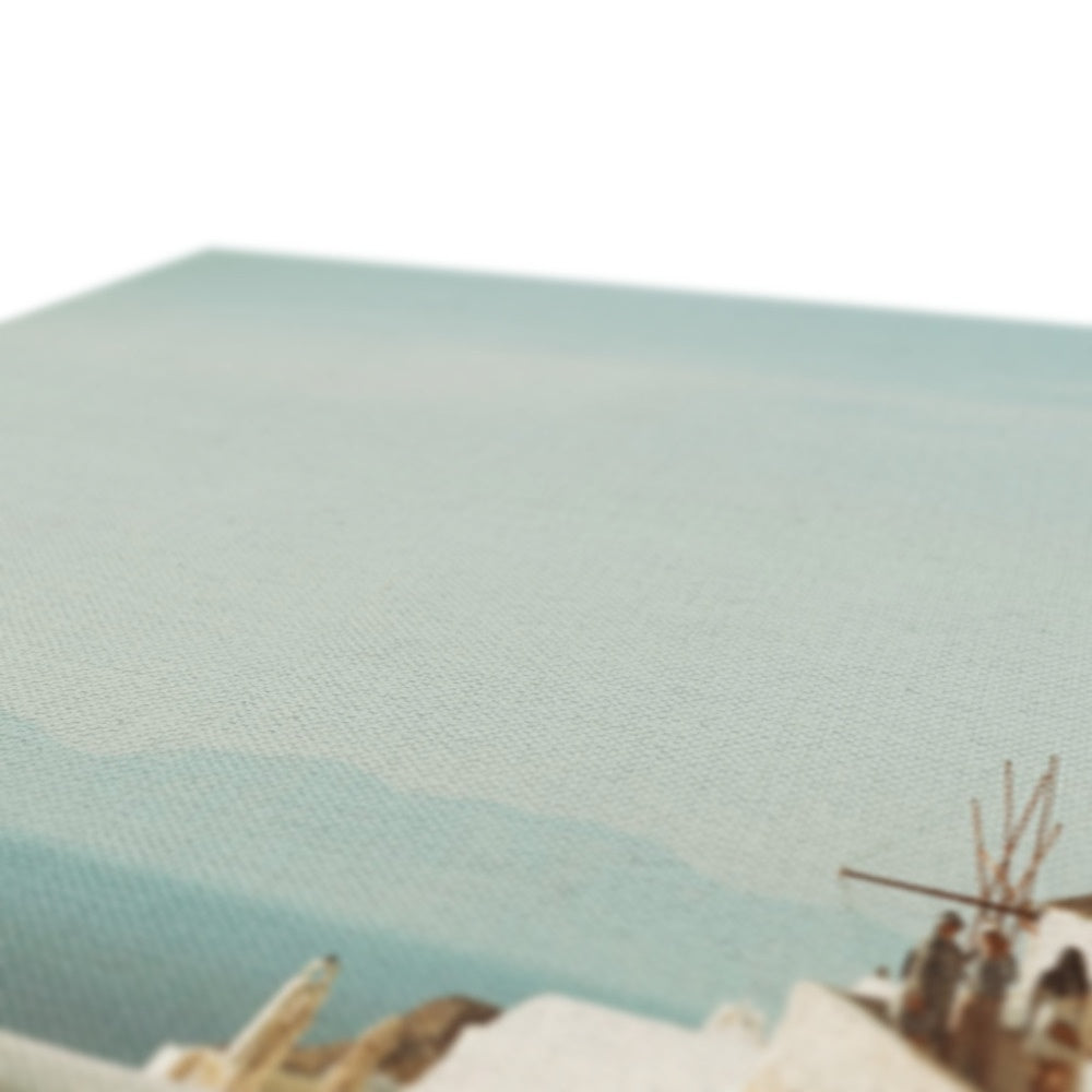 Santorini Architecture Canvas
