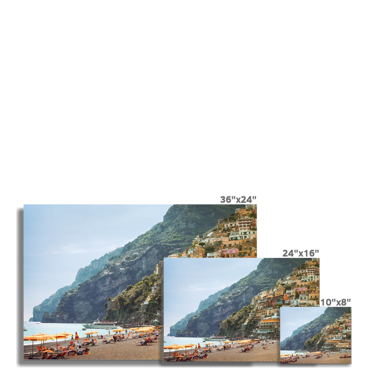 Positano Beach Fine Art Print