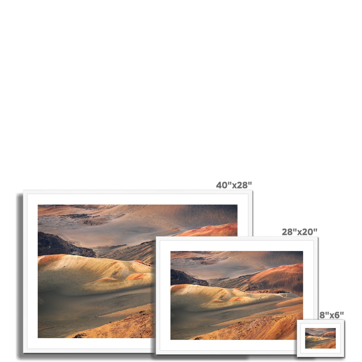 Haleakala Colours Framed & Mounted Print