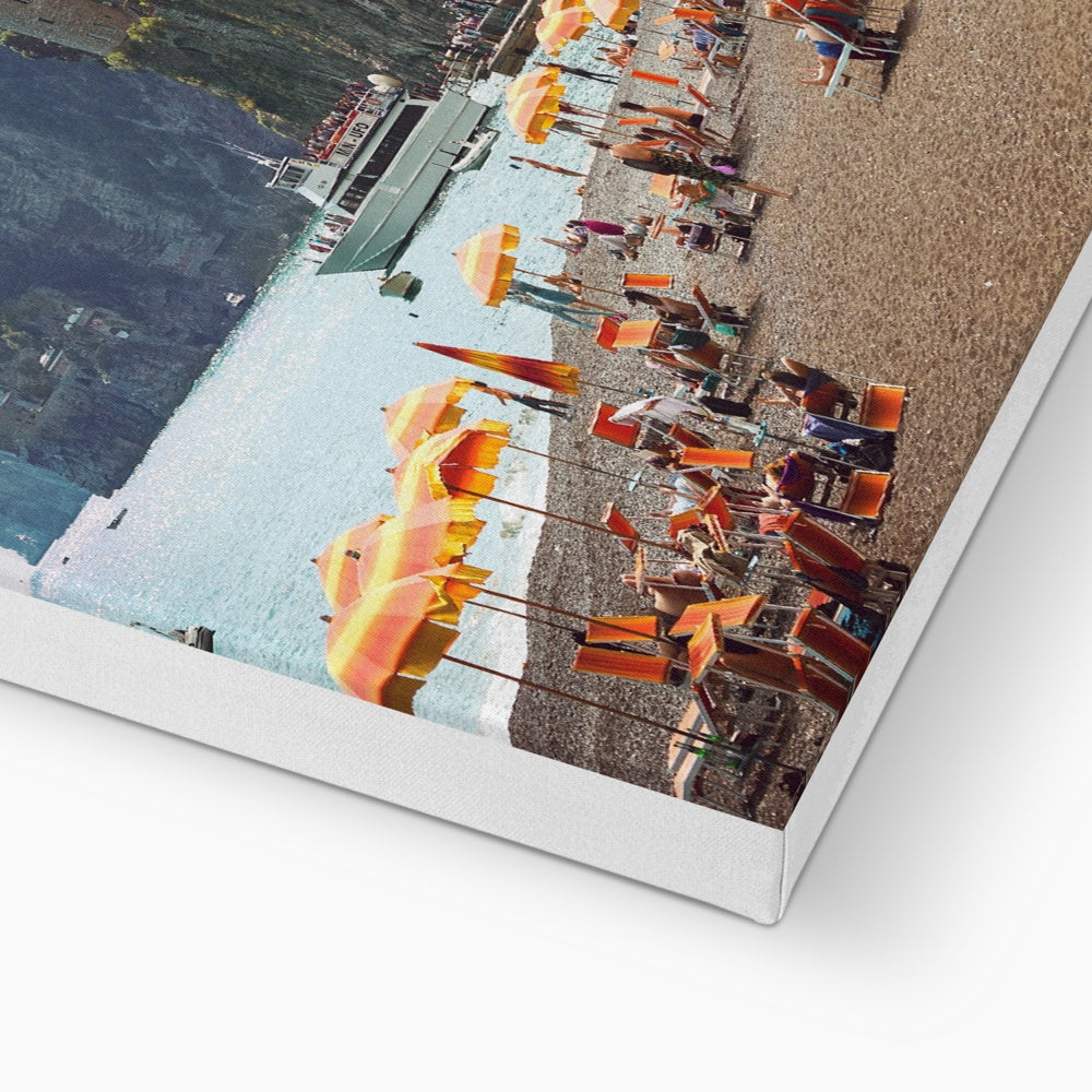 Positano Beach Canvas