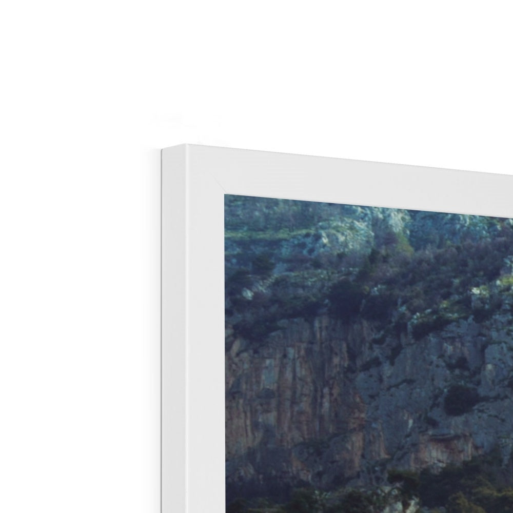 Positano Landscape Framed Print