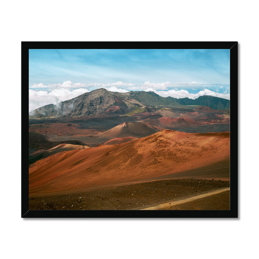Haleakala Mountains Framed Print