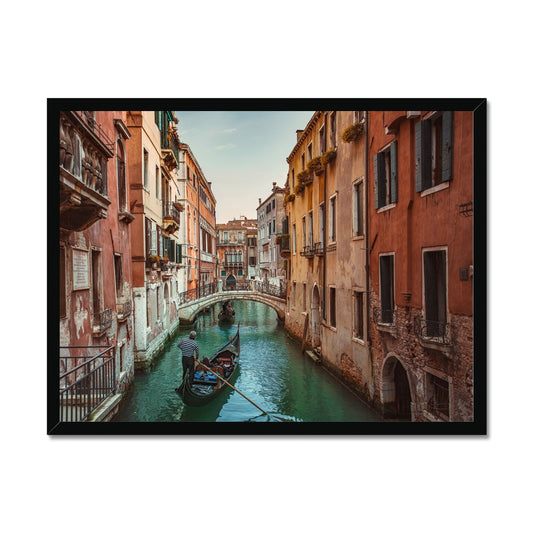 Venice Canals Framed Print