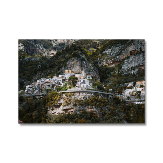 Positano Cliffs Canvas